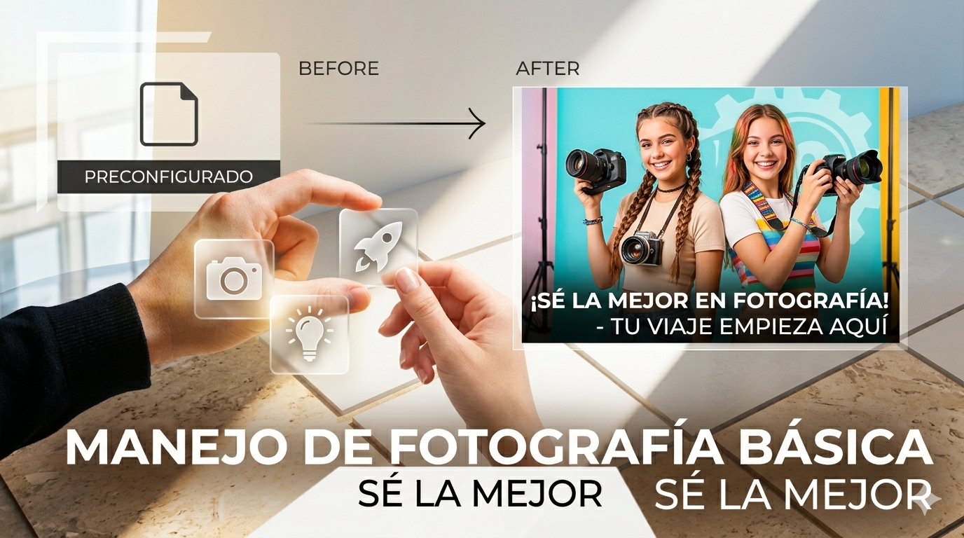 Manejo de fotografía básica 2026-1 grupo Gabriela Mistral