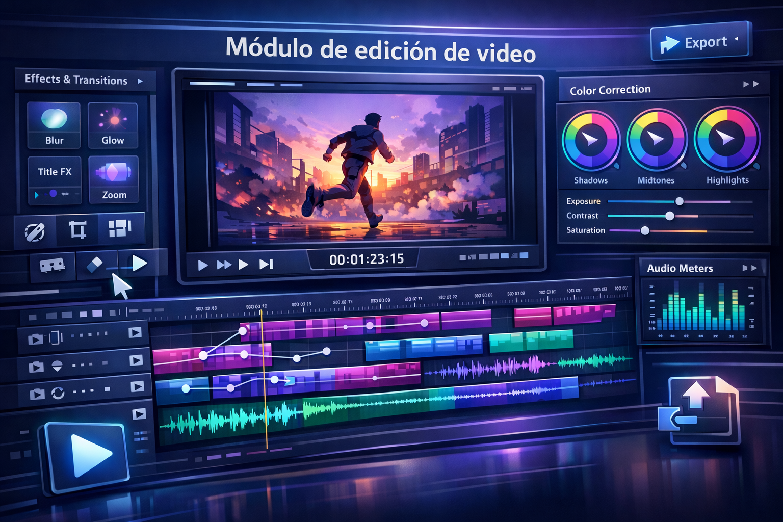 Edición de video grupo Gabriela Mistral